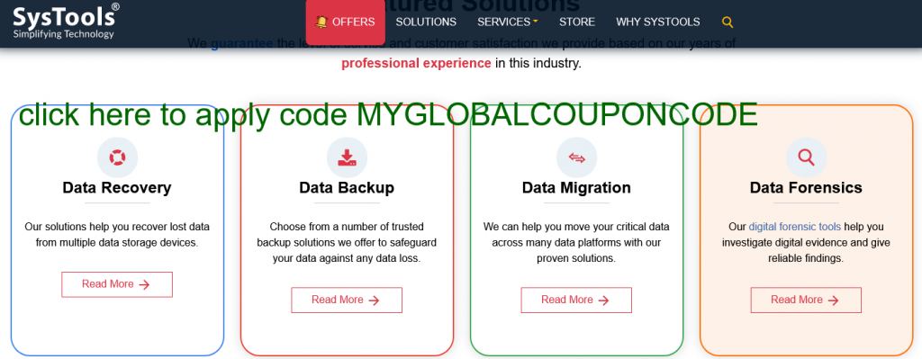 SysTools coupon code